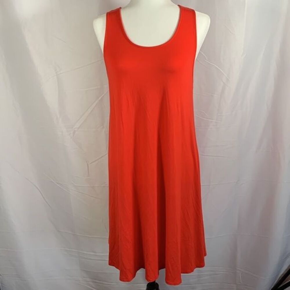 Talula Aritzia Stretchy Red Summer Mid-Length Dress